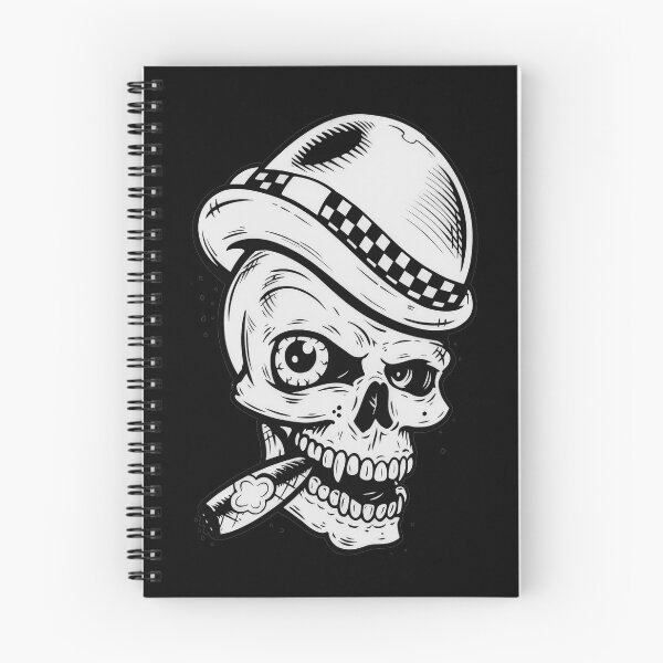 Item preview, Clockwork Orange Skull Droog Alex DeLarge Kubrick Art designed and sold by Cat-butt-shirts.