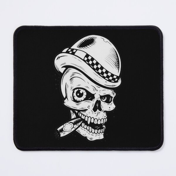 Item preview, Clockwork Orange Skull Droog Alex DeLarge Kubrick Art designed and sold by Cat-butt-shirts.
