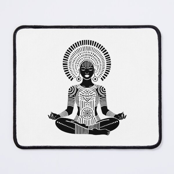Item preview, Meditation Tribal Art – Intricate Pattern Design designed and sold by majesty-prints.