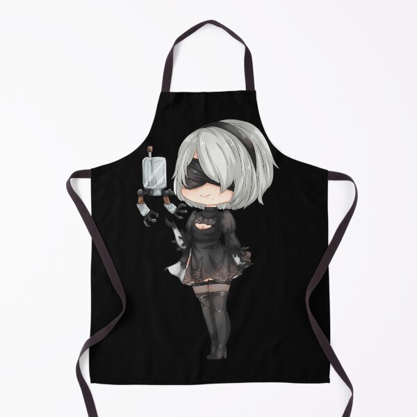 Item preview, nier automata chibi designed and sold by El Hermano Gym.