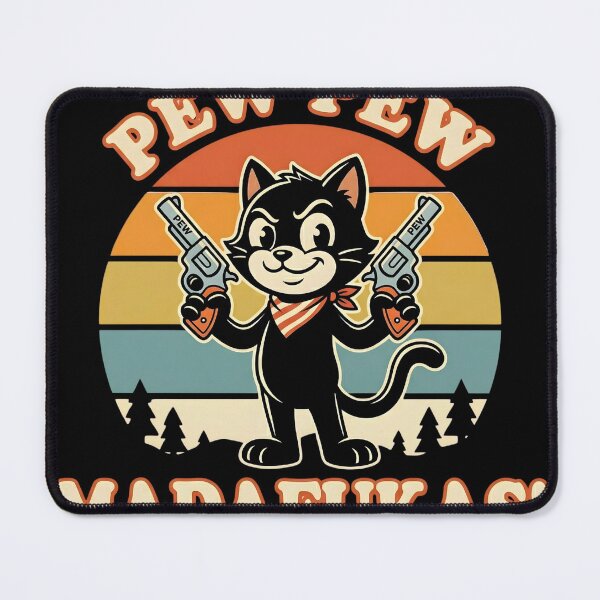 Item preview, Pew Pew Madafukas Cat designed and sold by TeeSpectrume.