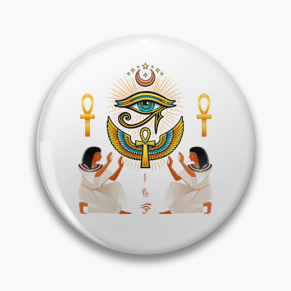 Item preview, Egyptian Eye of Horus – Ancient Egyptian Symbolic Art Design designed and sold by GulfSignature.
