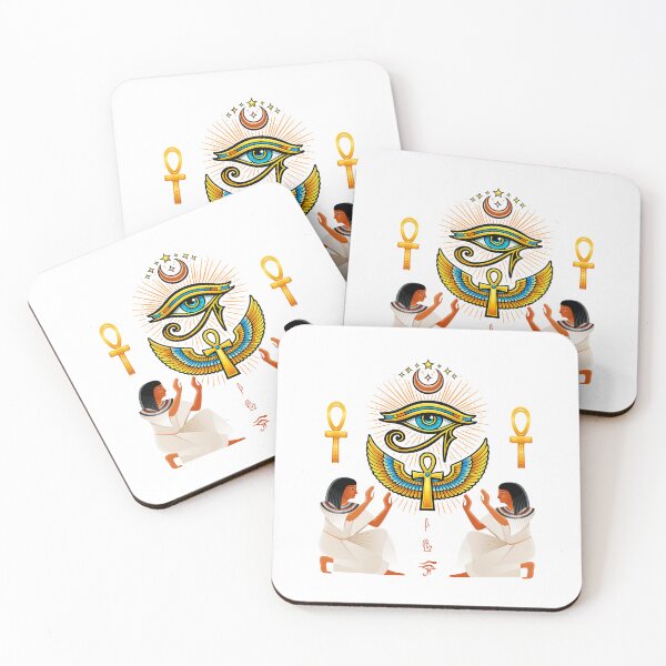 Item preview, Egyptian Eye of Horus – Ancient Egyptian Symbolic Art Design designed and sold by GulfSignature.