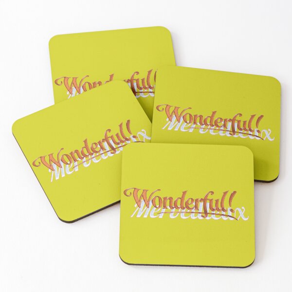 Item preview, The word "Wonderful" in English and French! designed and sold by Alan-David.