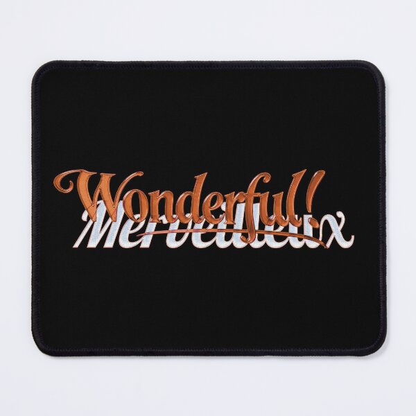 Item preview, The word "Wonderful" in English and French! designed and sold by Alan-David.