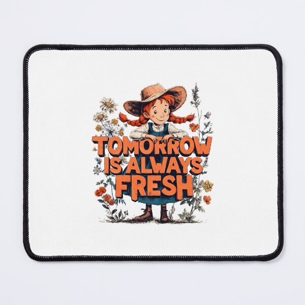 Item preview, Tomorrow Is Always Fresh Anne Shirley Floral Typography designed and sold by Fenay Designs.