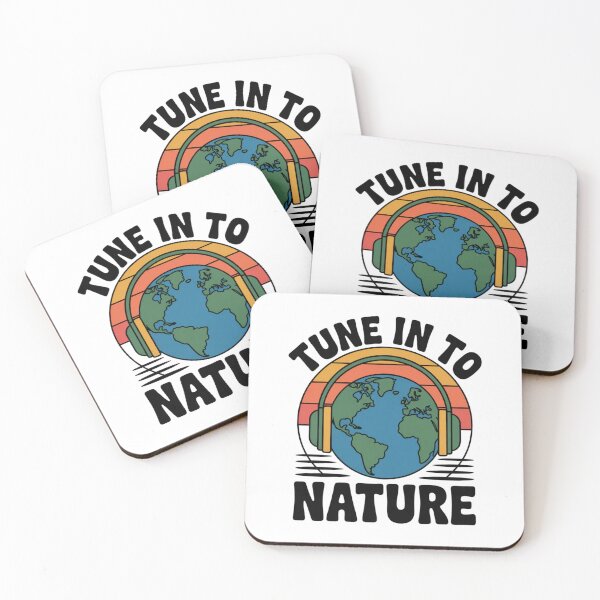 Item preview, Retro Rainbow Earth Headphones — Vintage Stripe Globe Music Lover Environmental Graphic Tee designed and sold by proearth2022.