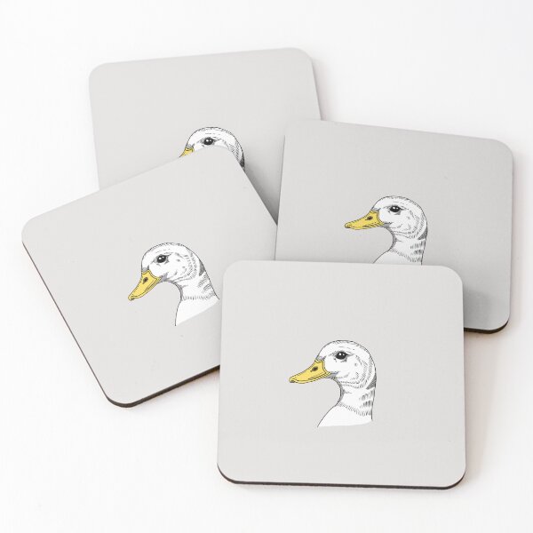 Item preview, Minimalistic duck designed and sold by Pamelarts.