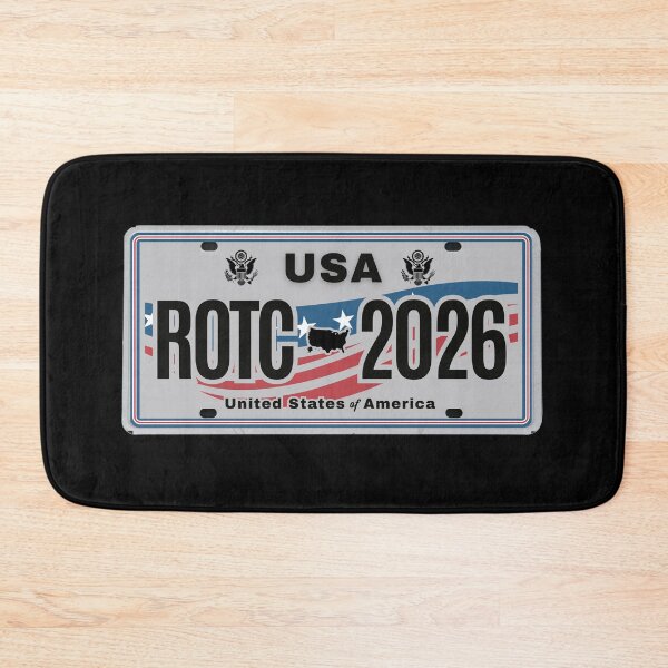 Item preview, ROTC 2026 – USA License Plate Style Patriotic Military Graduation Design designed and sold by GFamilyC.