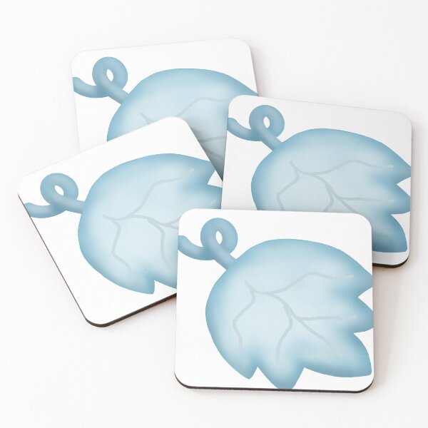 Item preview, Swirly Stem Blue Foliage Art designed and sold by ZorianArt.
