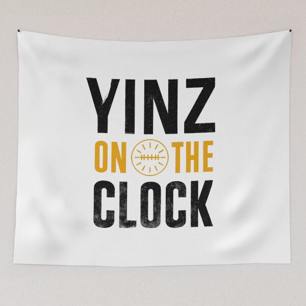 Item preview, YINZ on the Clock - Football Draft Pittsburgh designed and sold by BERGULATOR.