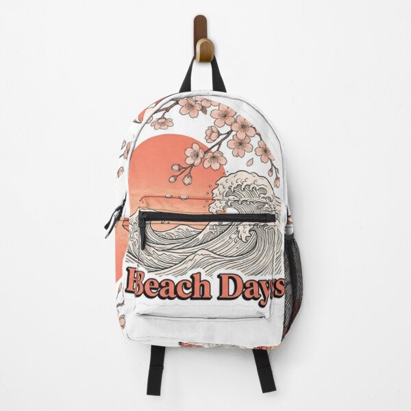 Item preview, day at the beach backbag designed and sold by sanawnaw154.