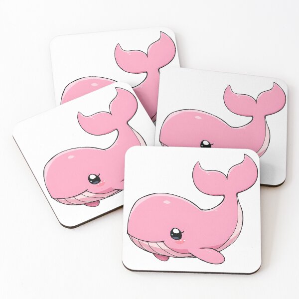 Item preview, Cute Pink Baby Whale Cartoon Kawaii Ocean Animal Design designed and sold by Karolina’s Cozy Creations.