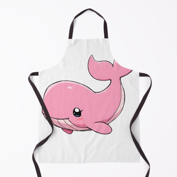 Artikelvorschau, Niedliches rosa Babywal-Cartoon-Kawaii-Ozeantier-Design entworfen und verkauft von Karolina’s Cozy Creations.