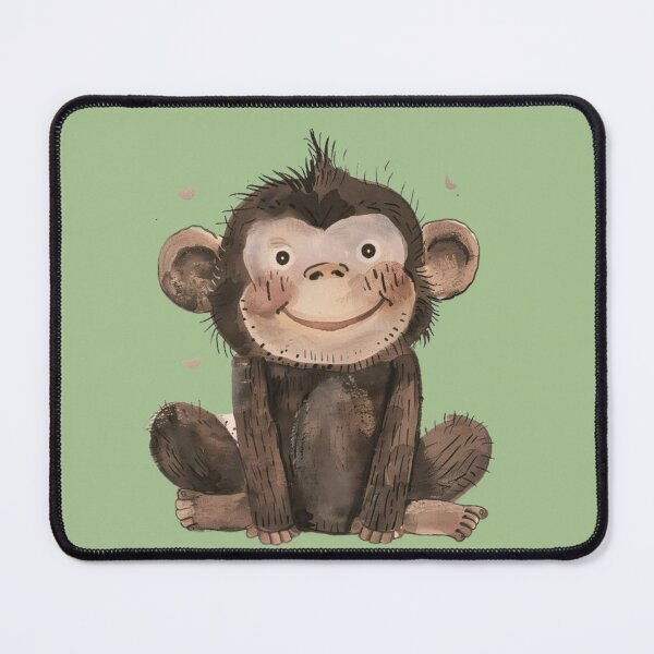 Item preview, Cute Monkey designed and sold by MayflowerandIvy.