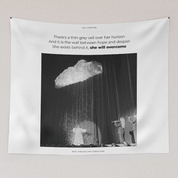 Item preview, RAYE – THIS MUSIC MAY CONTAIN HOPE – I WILL OVERCOME designed and sold by Xira-X.