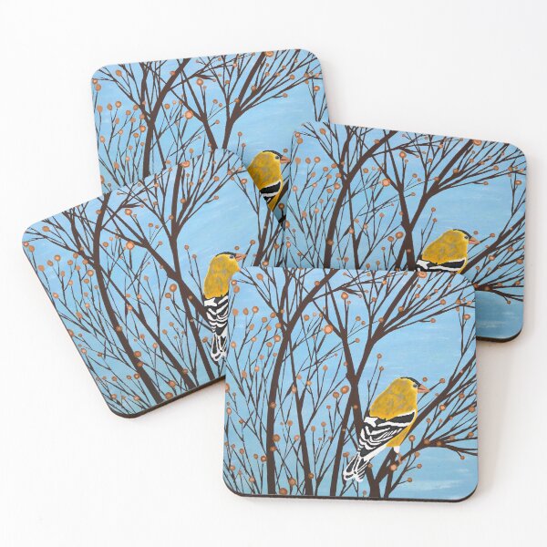 Item preview, Viateur, the yellow goldfinch designed and sold by Richard Leclerc, Artiste peintre.