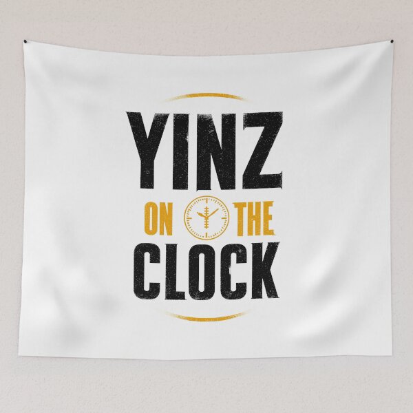 Item preview, YINZ on the Clock - Football Draft Pittsburgh designed and sold by BERGULATOR.