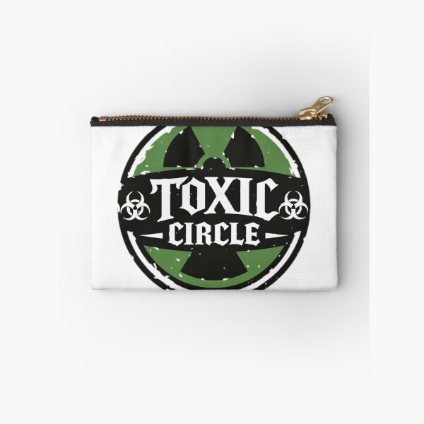 Item preview, Toxic Circle Gothic Hazard Logo Minimal Badge Streetwear Graphic designed and sold by Bluebubbies.