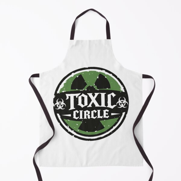 Item preview, Toxic Circle Gothic Hazard Logo Minimal Badge Streetwear Graphic designed and sold by Bluebubbies.