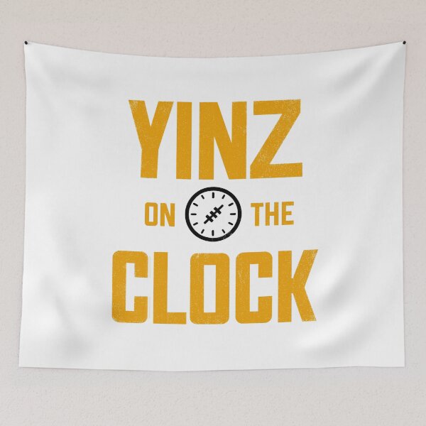 Item preview, YINZ on the Clock - Football Draft Pittsburgh designed and sold by BERGULATOR.