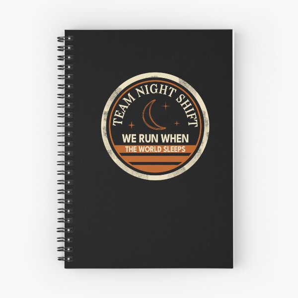 Item preview, Team Night Shift - We Run When The World Sleeps designed and sold by vizzionary.