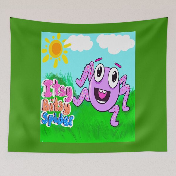 Item preview, Itsy bitsy spider incy wincy spider - Kids Nursery Rhyme Animals    designed and sold by Artonmytee.