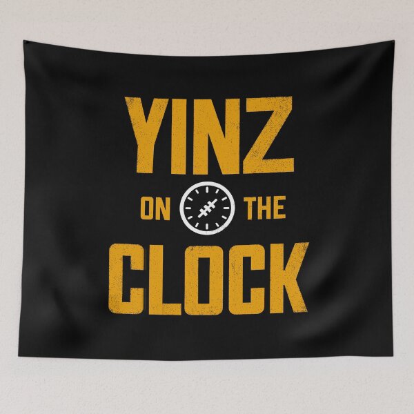 Item preview, YINZ on the Clock - Football Draft Pittsburgh designed and sold by BERGULATOR.