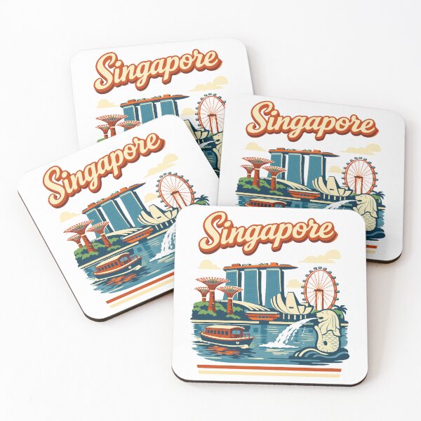 Item preview, Singapore Skyline Marina Bay Travel Graphic designed and sold by JackCurtis1991.