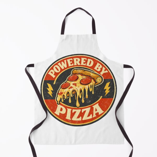 Item preview, Powered by Pizza – Funny Pizza Lover Food Humor Design designed and sold by rushaib.
