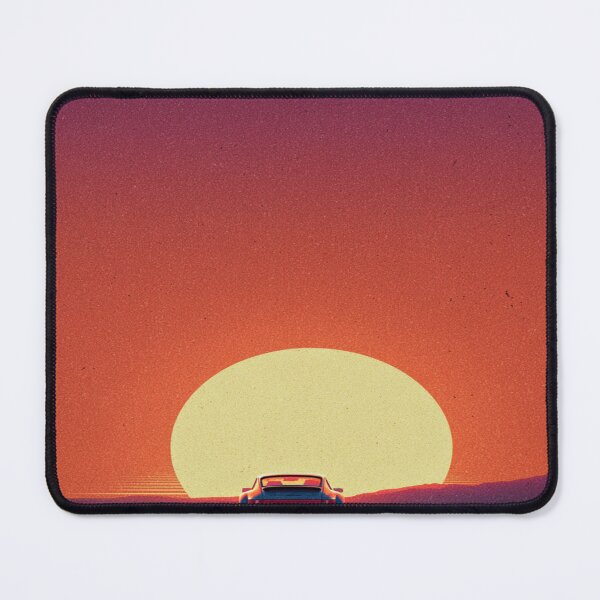 Item preview, Retro Sunset Drive Classic Car Synthwave designed and sold by NicolasGlowArt.