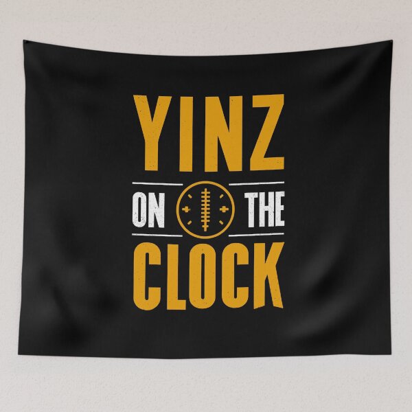 Item preview, YINZ on the Clock - Football Draft Pittsburgh designed and sold by BERGULATOR.