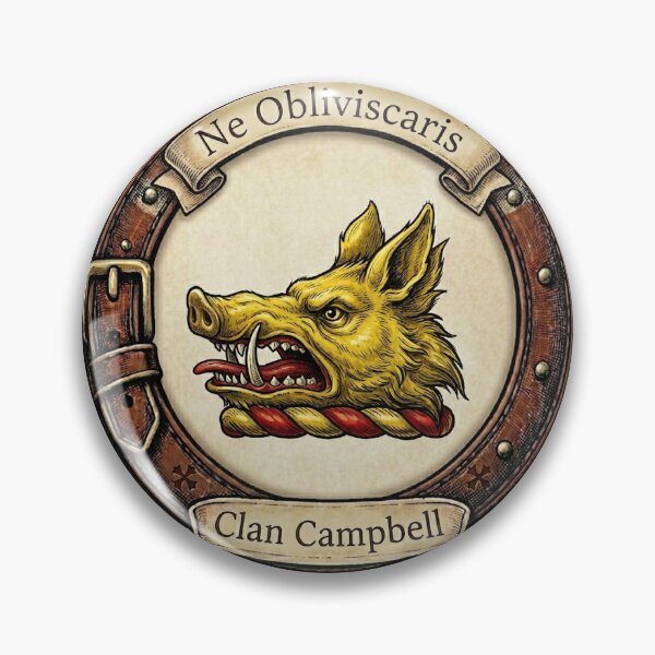 Item preview, Clan Campbell Crest designed and sold by BagTown Clans.