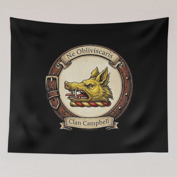 Item preview, Clan Campbell Crest designed and sold by BagTown Clans.