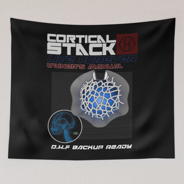 Item preview, Cortical Stack Live Forever Owners Manual Altered Carbon  designed and sold by Damlaaclk.