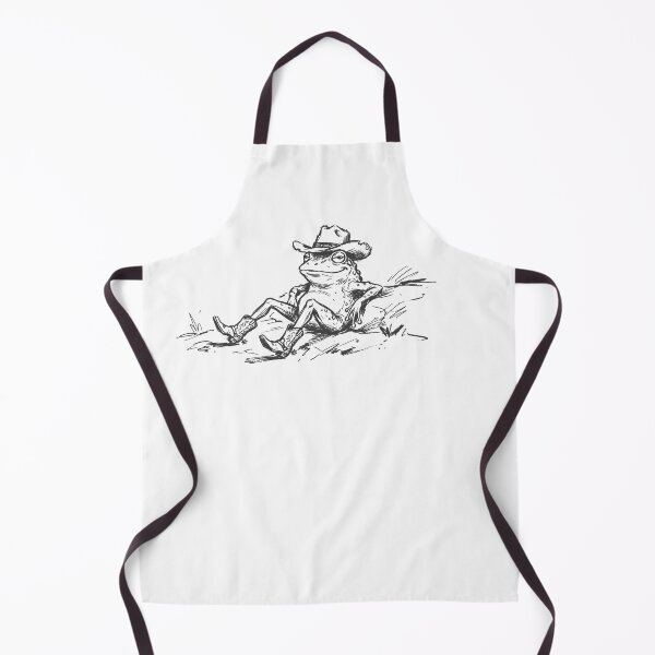 Item preview, Cowboy Frog Relaxing - Frog in Cowboy Hat designed and sold by SOUFIANE1991.