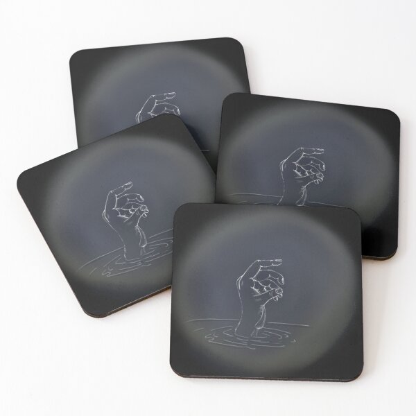 Item preview, Hand Reaching Out of the Water designed and sold by Scribble Scrubble Art.