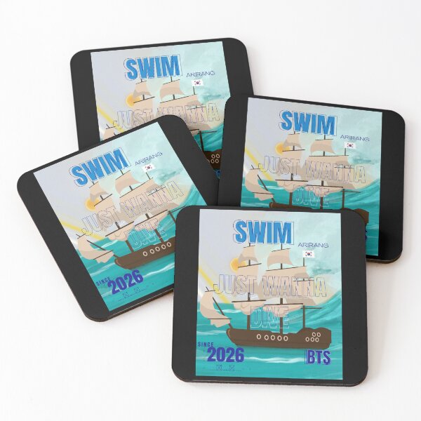 Item preview, Copy of BTS 5th album of arirang's main song swim| Emotional  BTS  new album Inspired Art | Deep Love & Ocean Vibes designed and sold by JTitli.