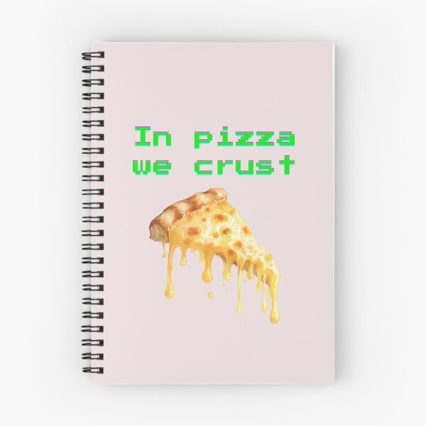 Item preview, In Pizza We Crust – Retro 80s Pixel Art Pizza Illustration designed and sold by EVESTUDIOART.