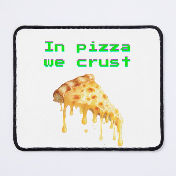Item preview, In Pizza We Crust – Retro 80s Pixel Art Pizza Illustration designed and sold by EVESTUDIOART.