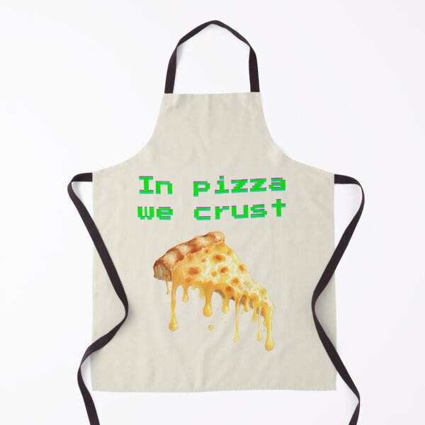 Item preview, In Pizza We Crust – Retro 80s Pixel Art Pizza Illustration designed and sold by EVESTUDIOART.