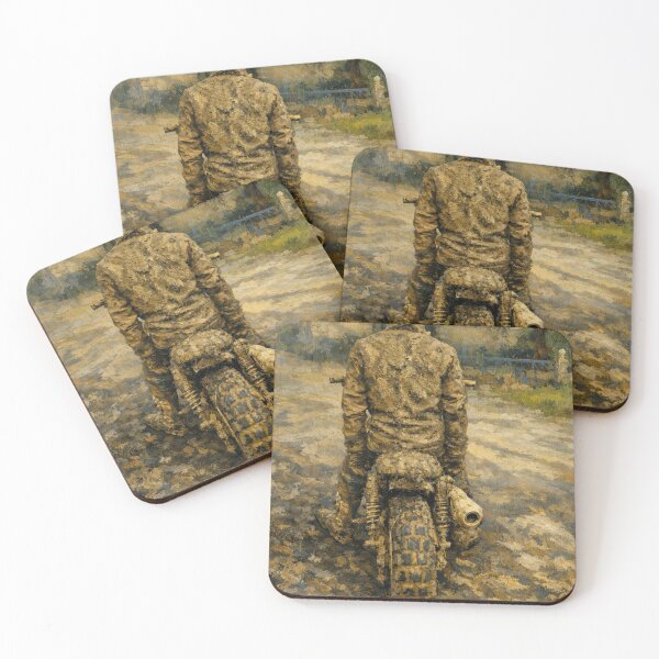 Item preview, muddy biker designed and sold by grittyjohn.