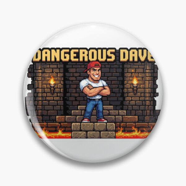 Item preview, dangerous dave designed and sold by sanawnaw154.