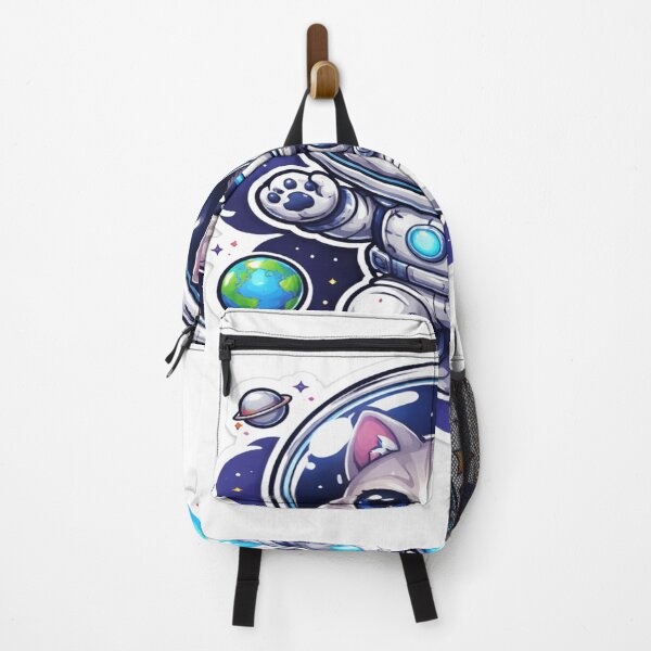 Item preview, Cute Astronaut Cat in Space Galaxy Sticker designed and sold by Super beautiful art.