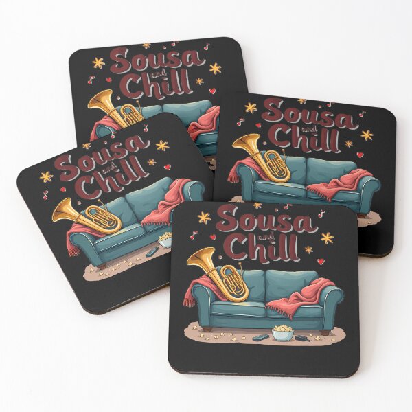 Item preview, Sousa and Chill band geek  designed and sold by NFFD.
