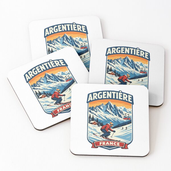 Item preview, Argentière France Ski Resort Mountain Travel Graphic designed and sold by JackCurtis1991.