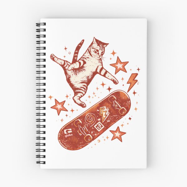 Item preview, Skateboard Cat Y2K 90s Style designed and sold by Blok45.