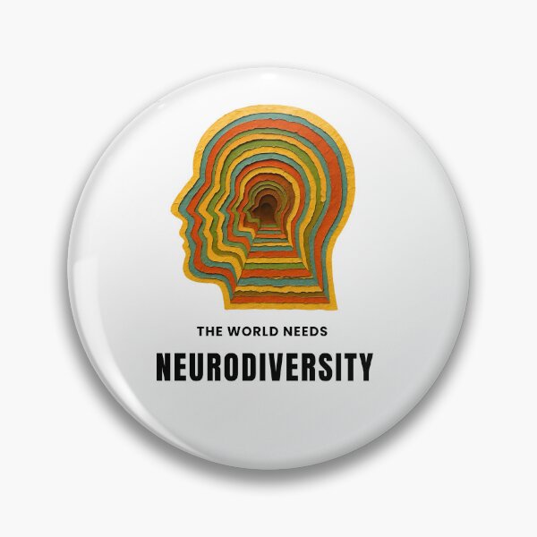 Item preview, The World Needs Neurodiversity designed to celebrate differences and diverse ways of thinking. designed and sold by KlossForms.