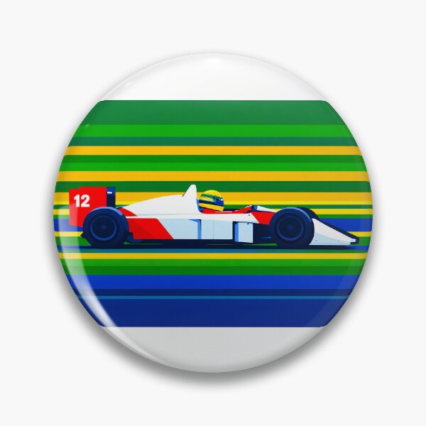 Item preview, Ayrton Senna 1988 MP4/4 No. 12 F1 Car Side Profile designed and sold by PitWallArt.