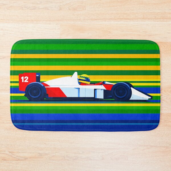 Item preview, Ayrton Senna 1988 MP4/4 No. 12 F1 Car Side Profile designed and sold by PitWallArt.